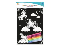 New Gem Kit Colorir Velvet Com Canetas Filtro