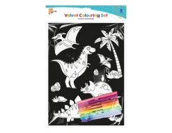 New Gem Kit Colorir Velvet Com Canetas Filtro