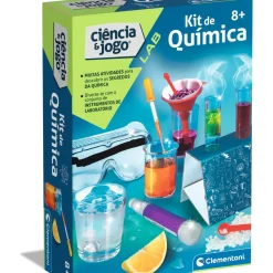 Ciência & Jogo Jogos Educativos E Científicos > Kit De Química Clementoni