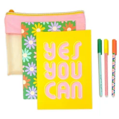 Fabulousrainbow Cadernos E Blocos > Kit Papelaria
