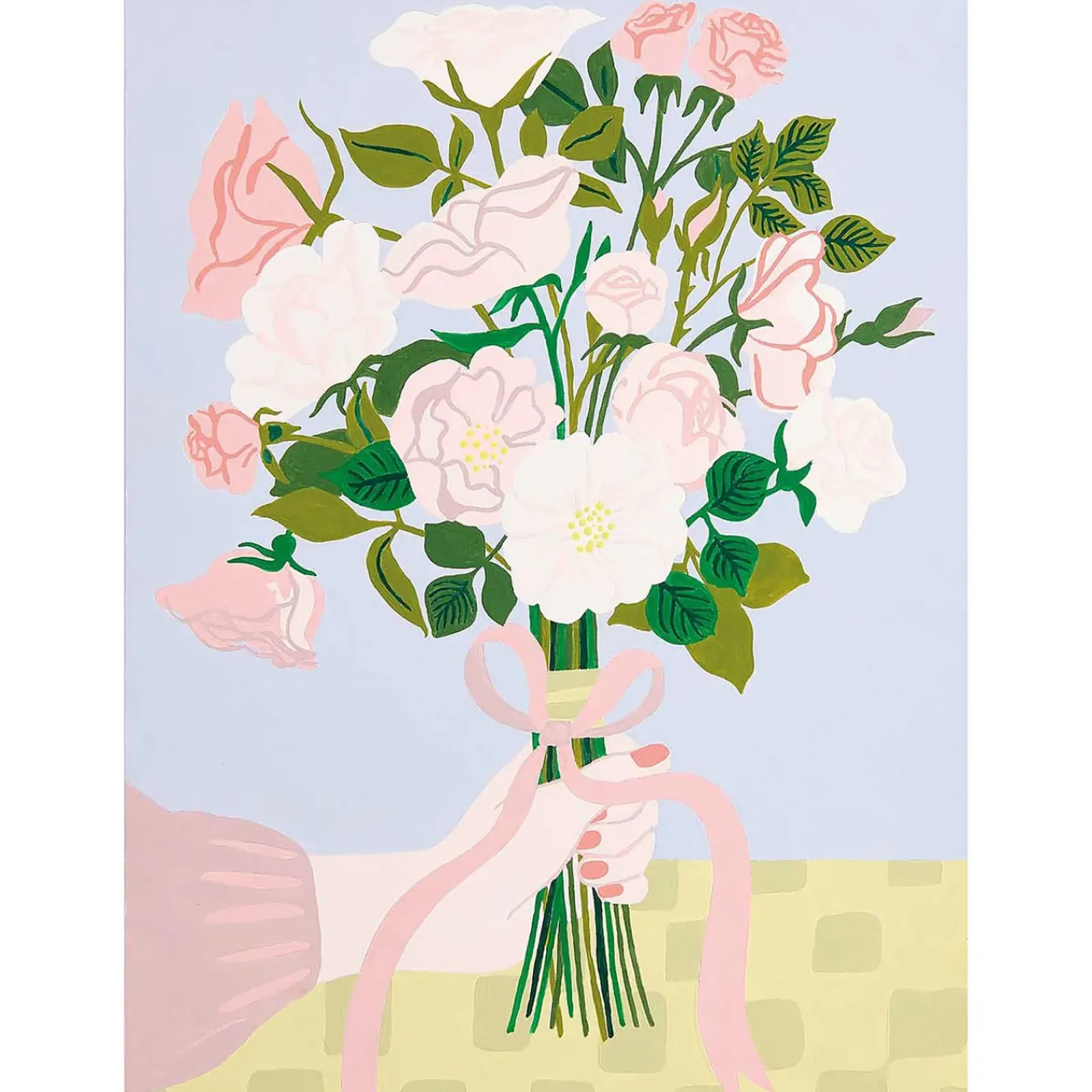 Rico Design Molduras E Quadros > Kit Pintura Por Números - Bouquet Rosas