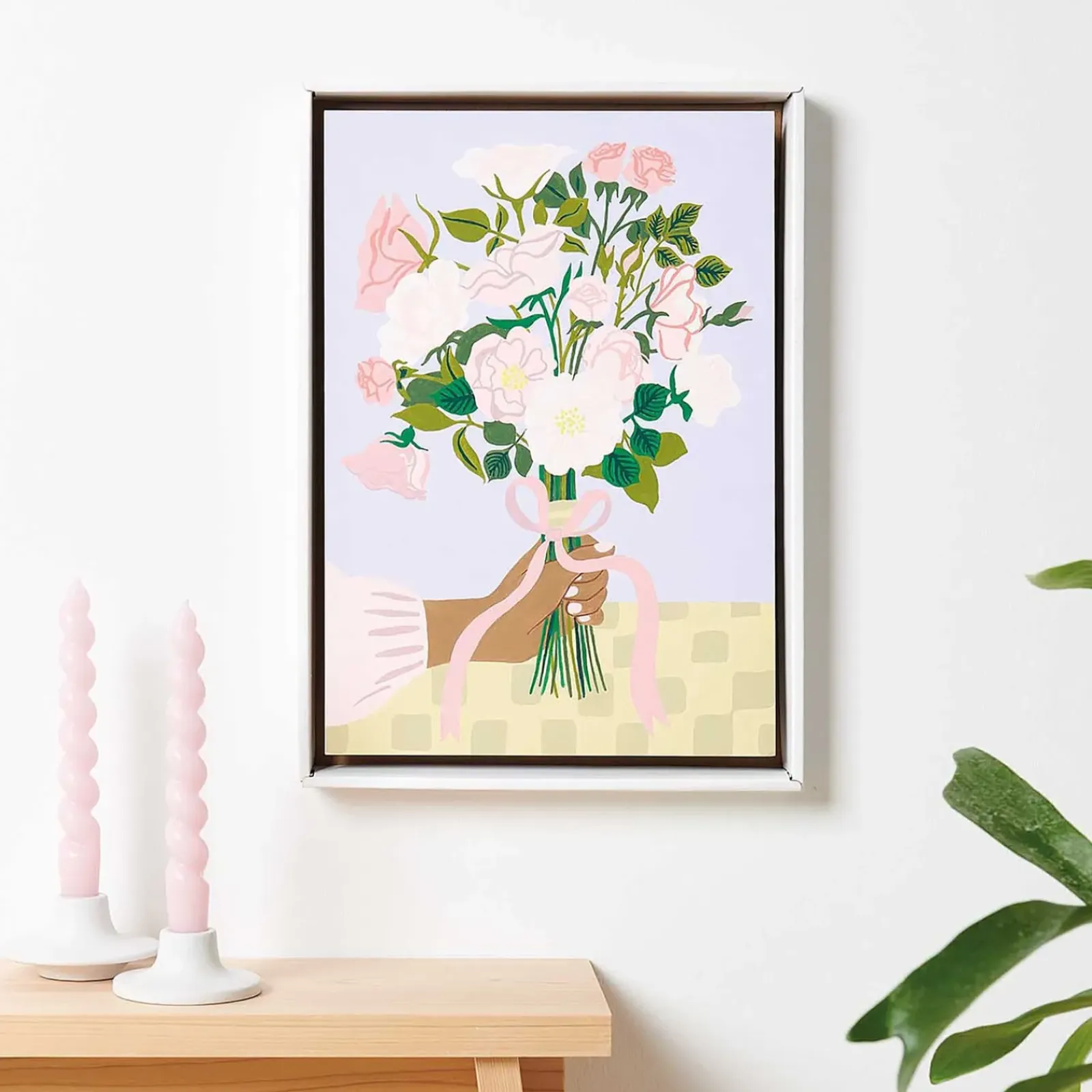 Rico Design Molduras E Quadros > Kit Pintura Por Números - Bouquet Rosas