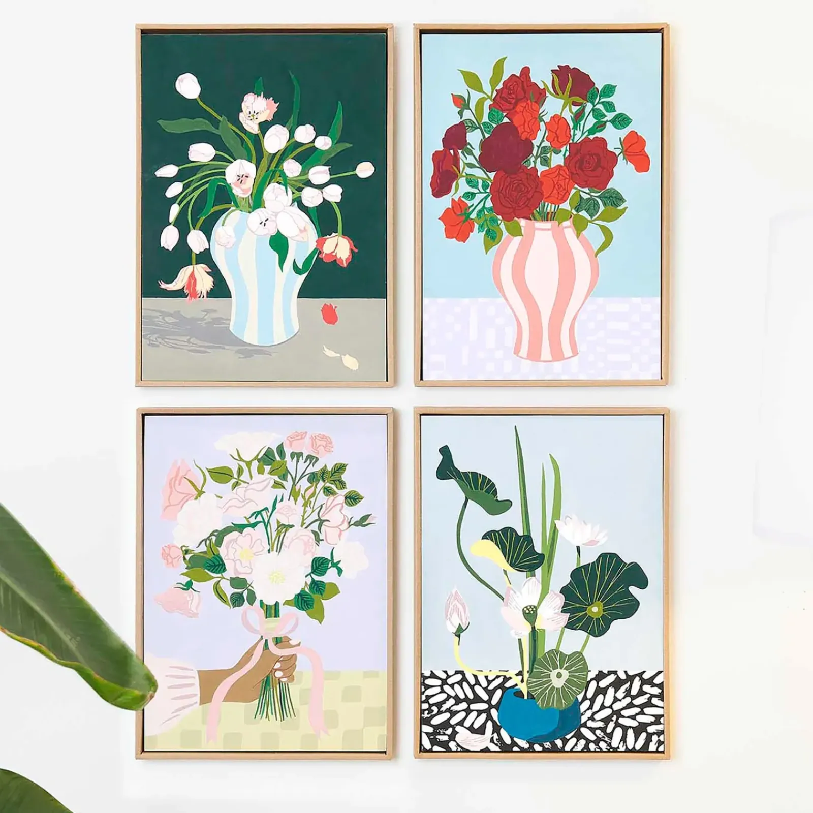 Rico Design Molduras E Quadros > Kit Pintura Por Números - Bouquet Rosas