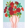Outlet Rico Design Kit Pintura Por Números - Jarra de Rosas