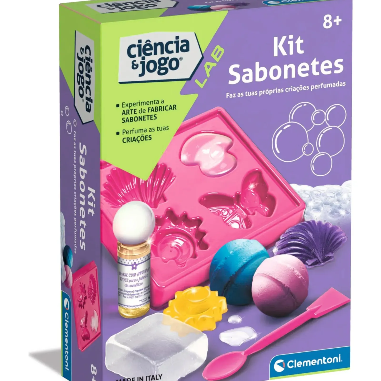 Ciência & Jogo Jogos Educativos E Científicos > Kit Sabonetes Clementoni