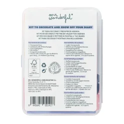 Outlet Mr. Wonderful Kit To Decorate Your Diáriary - Make It