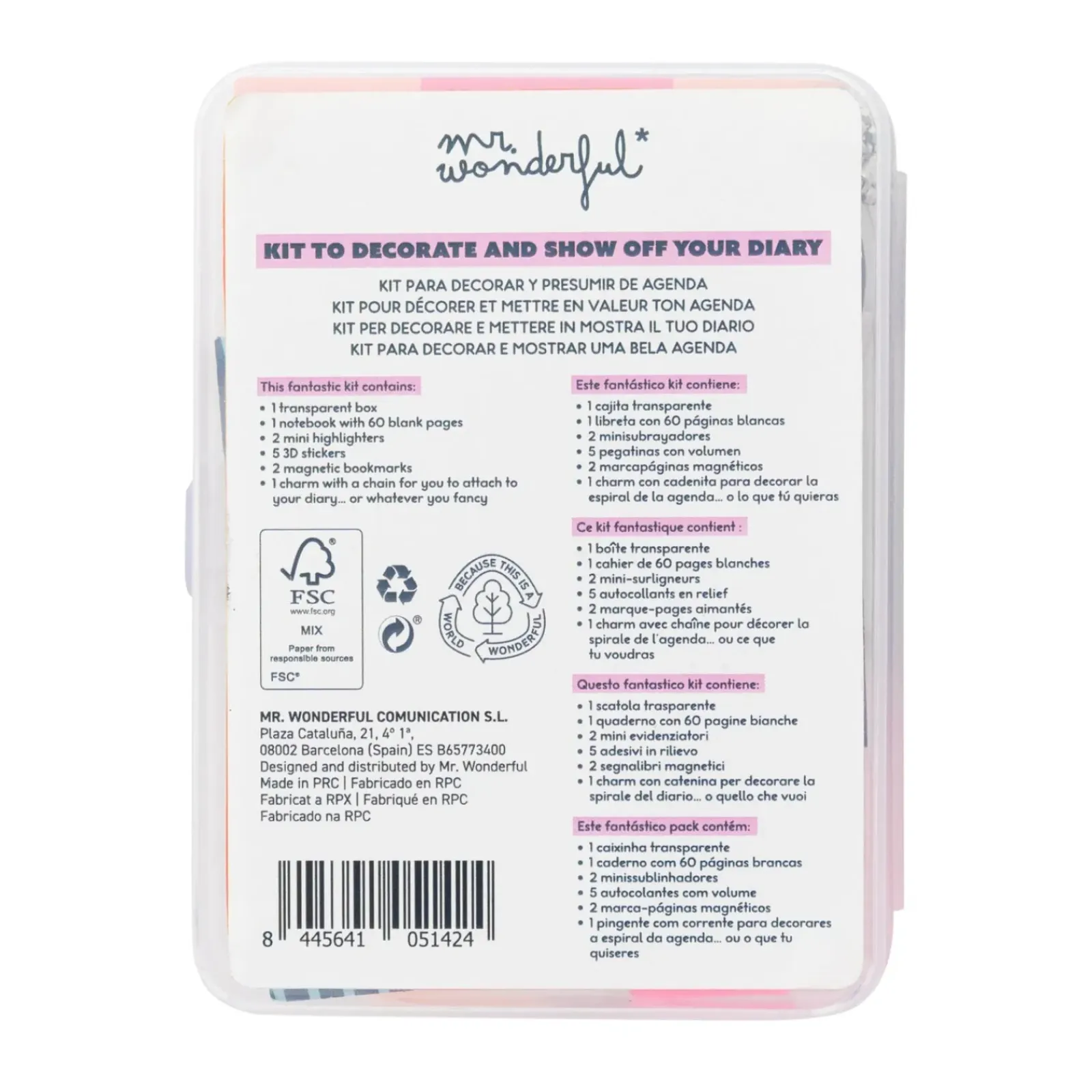 Mr. Wonderful Agendas E Planners|Agendas E Planners > Kit To Decorate Your Diáriary - Make It Fun