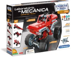 Ciência & Jogo Blocos E Construções > Laboratório Mecânica - Monster Truck Clementoni