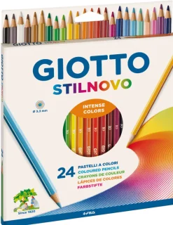 Giotto Lápis De Cor E Cera|Lápis Cor E Cera > Lapis Cor Sitlnovo 24 Unidades