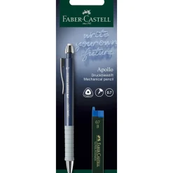 Faber Castell Lápis E Lapiseiras|Escrita > Lapiseira Apollo 0,7Mm Sort Faber Castel