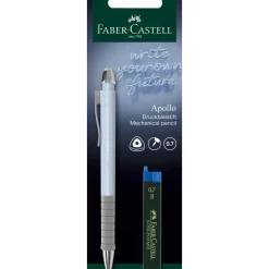 Faber Castell Lápis E Lapiseiras|Escrita > Lapiseira Apollo 0,7Mm Sort Faber Castel