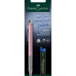 Faber Castell Lápis E Lapiseiras|Escrita > Lapiseira Apollo 0,7Mm Sort Faber Castel