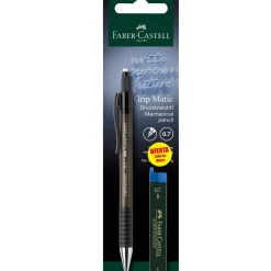 Faber Castell Lápis E Lapiseiras|Escrita > Lapiseira Grip Matic 0.7mm com Minas