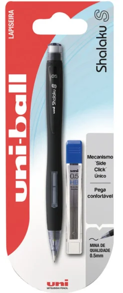 Uni Lápis E Lapiseiras|Escrita > Lapiseira Shalaku 0.5mm com Minas -Ball