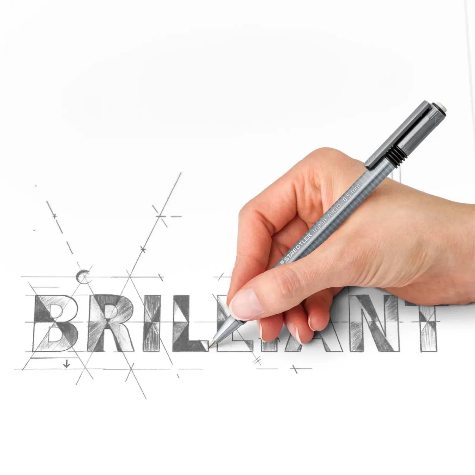 Staedtler Lápis E Lapiseiras|Escrita > Lapiseira Triplus Micro 0.5mm