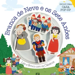Hot Asa Leio e Brinco com os Clássicos - Branca de Neve e os Sete Anões de Denise Holmberg