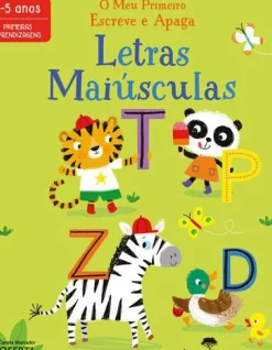 Hot Jacarandá Letras Maiúsculas - O Meu Primeiro Escreve e Apaga