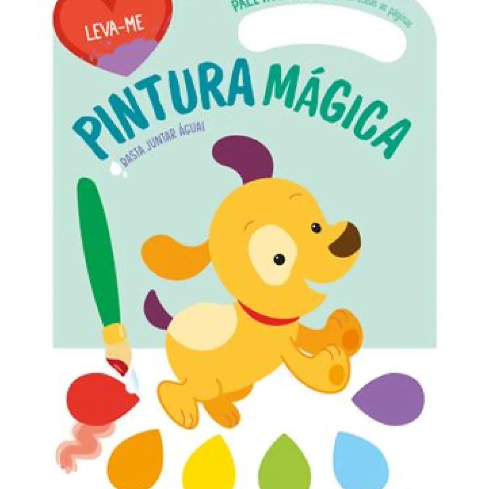 Yoyo Atividades > Leva-Me - Pintura Mágica - Cão - Verde