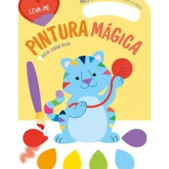 Yoyo Atividades > Leva-Me - Pintura Mágica - Gato - Amarelo