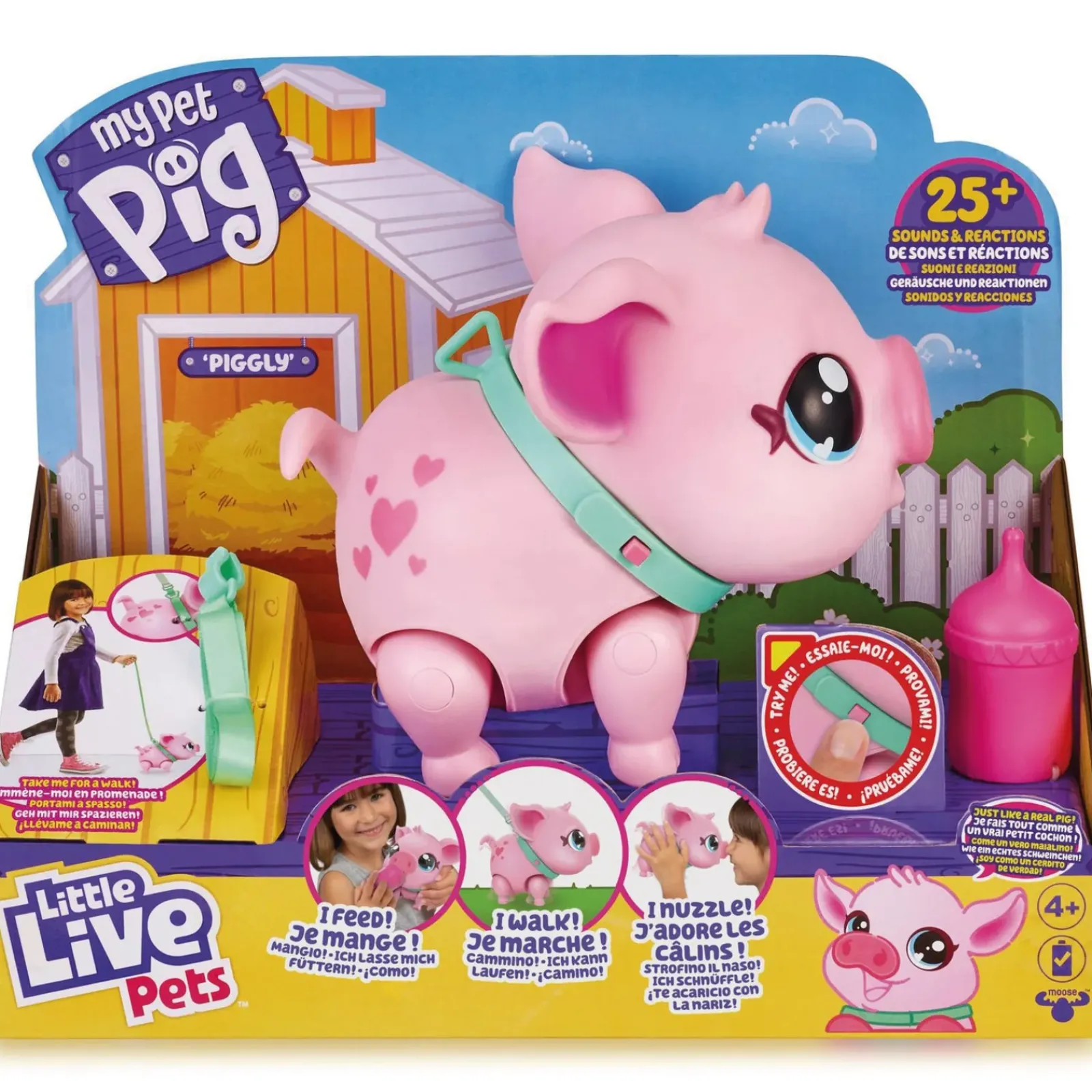 Little Live Pet Didáticos > s. My Little Pig Pet