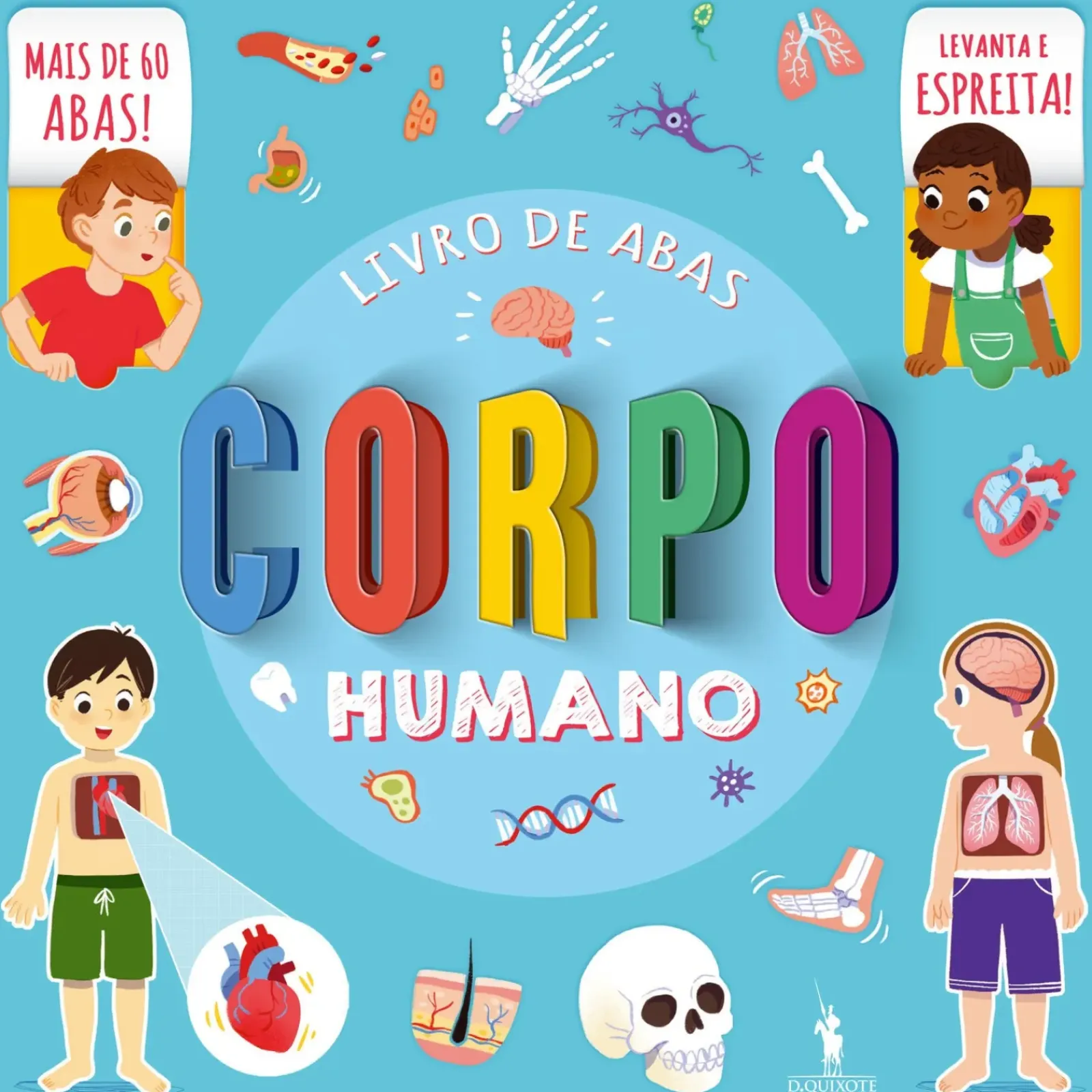 Dom Quixote Atividades > Livro de Abas - Corpo Humano de Vários Autores