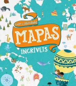Outlet Jacarandá Livro de Atividades - Mapas Incríveis