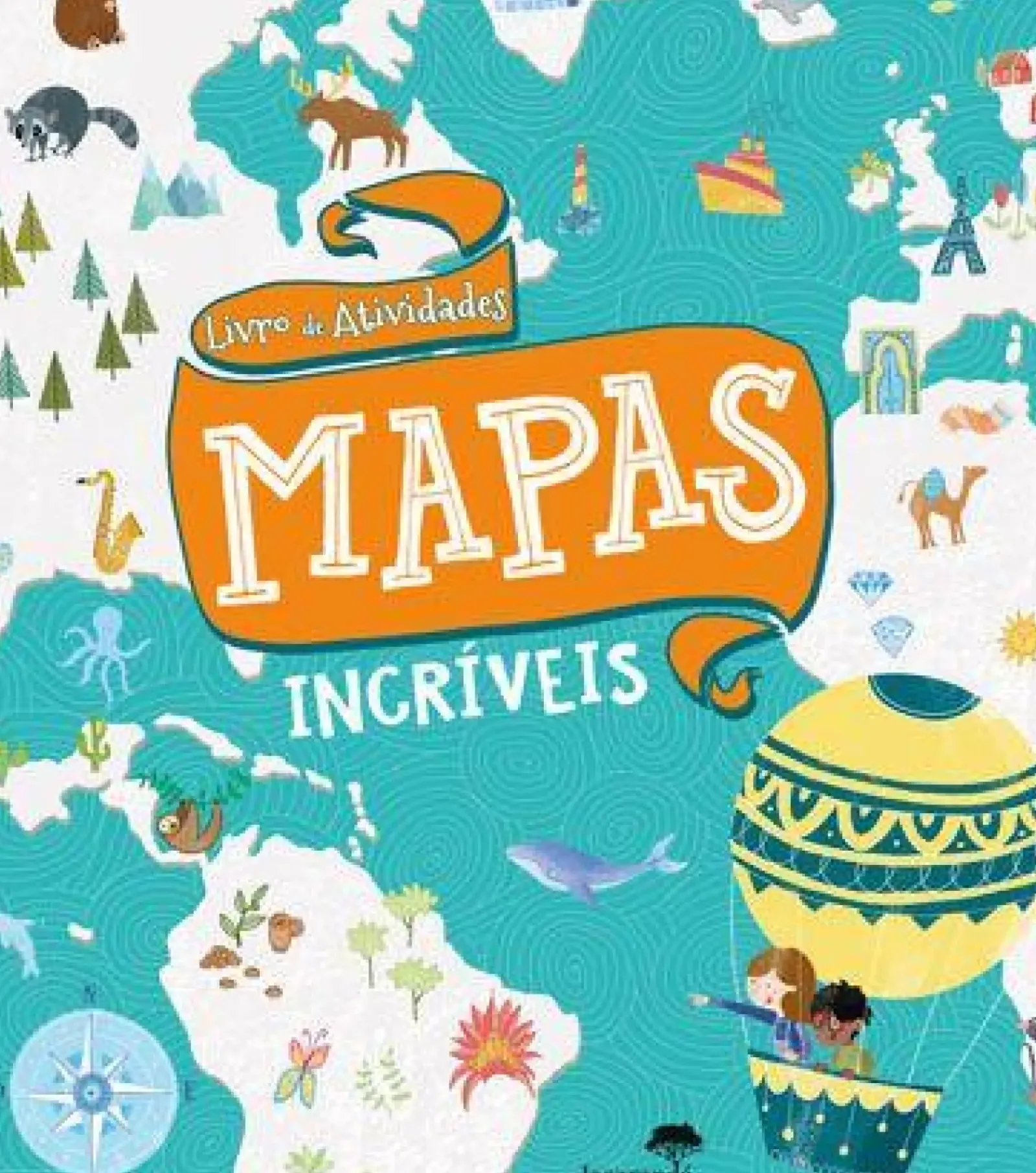 Outlet Jacarandá Livro de Atividades - Mapas Incríveis