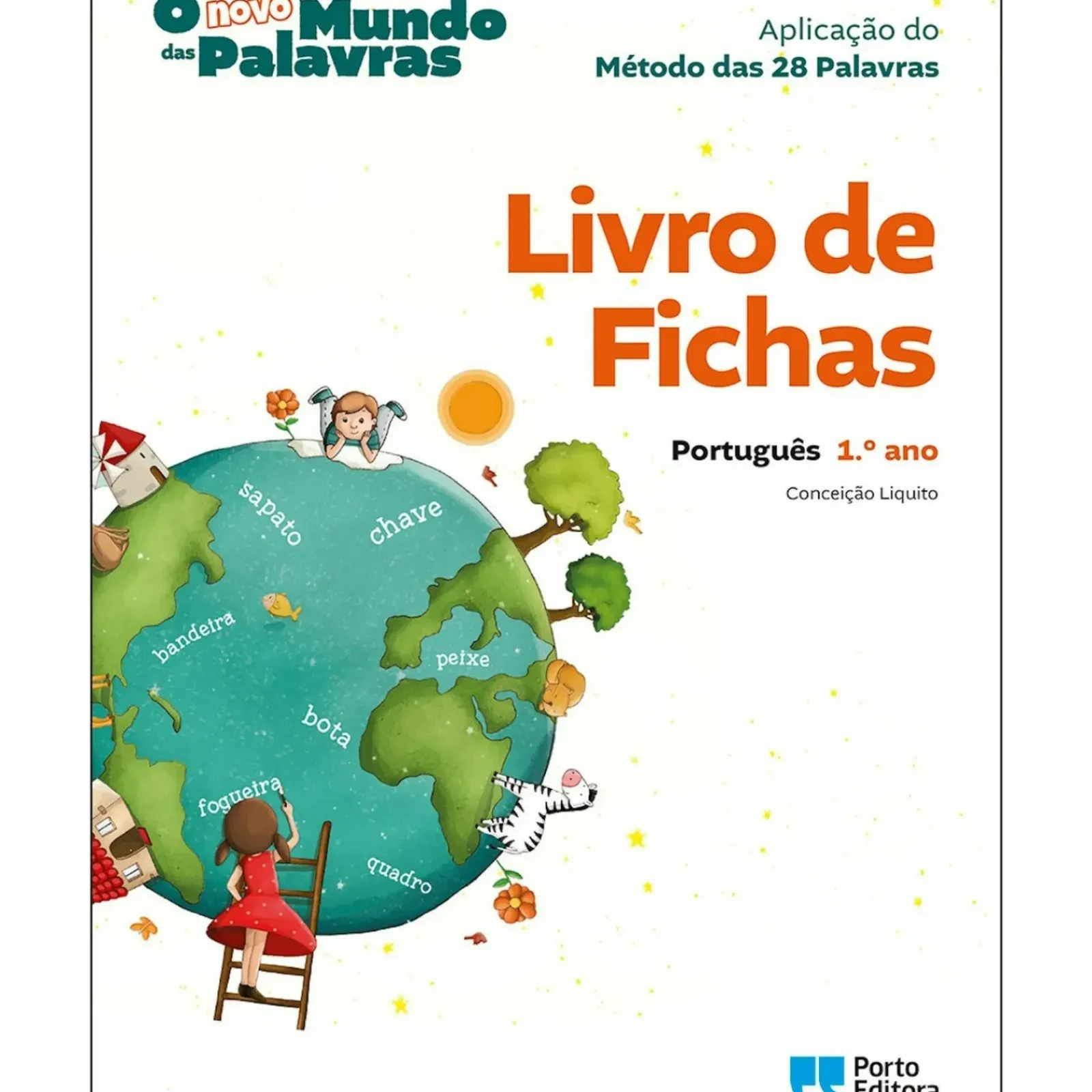 Discount Porto Editora Livro de Fichas - o Novo Mundo das Palavras - Português - 1.º Ano