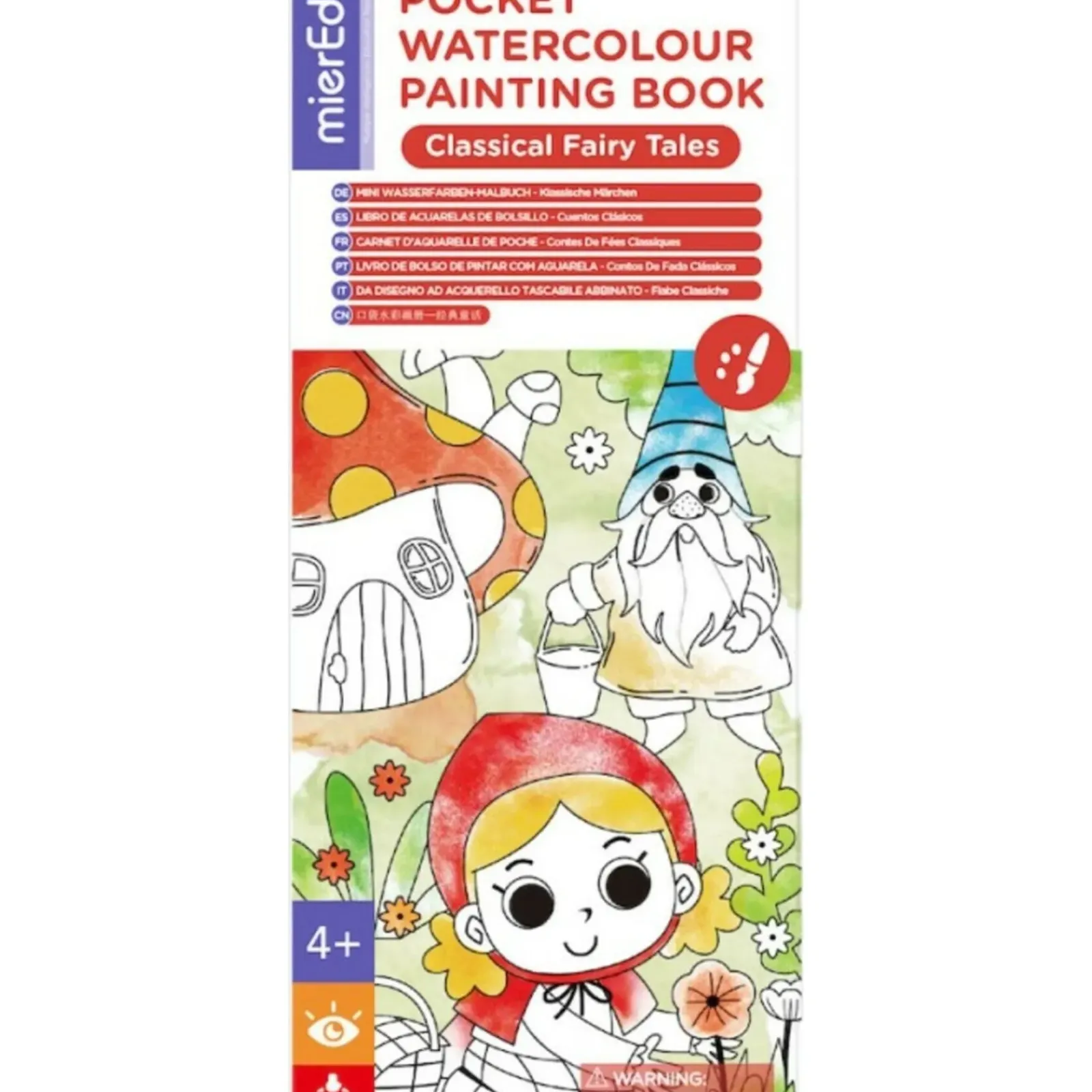 Mieredu Didáticos > Livro de Pintura com Aguarelas - Fairy Tales