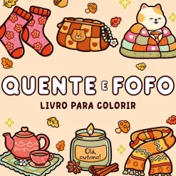 Porto Editora Atividades > Livro para Colorir "Quente e Fofo"