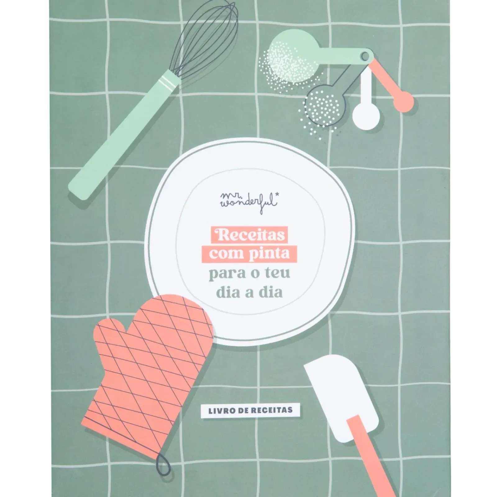 Mr. Wonderful Cadernos E Blocos > Livro Receitas - Receitas Com Pinta