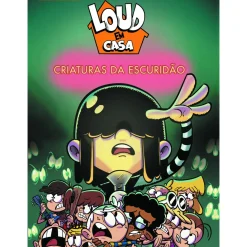 Hot Nuvem De Letras Loud em Casa - Criaturas da Escuridão