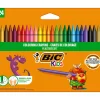Bic Lápis De Cor E Cera|Lápis Cor E Cera > Lápis Cera Plastidecor 24 unidades