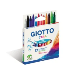 Giotto Lápis De Cor E Cera|Lápis Cor E Cera > Lápis Cera 12 unidades