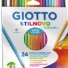 Giotto Lápis De Cor E Cera|Lápis Cor E Cera > Lápis Cor Aguarela Sitlnovo 24 unidades