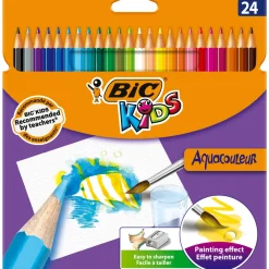 Clearance Bic Lápis Cor Aquacouleur Kids 24 Unidades