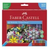 Faber Castell Lápis De Cor E Cera|Lápis Cor E Cera > Lápis Cor Arte Terapia 60 unidades Faber Castel