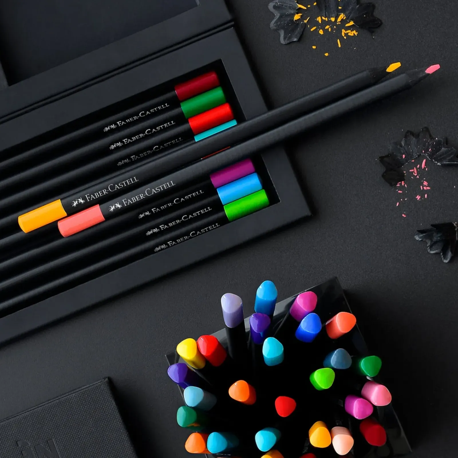 Faber Castell Lápis Cor Black Edition 12 unidades