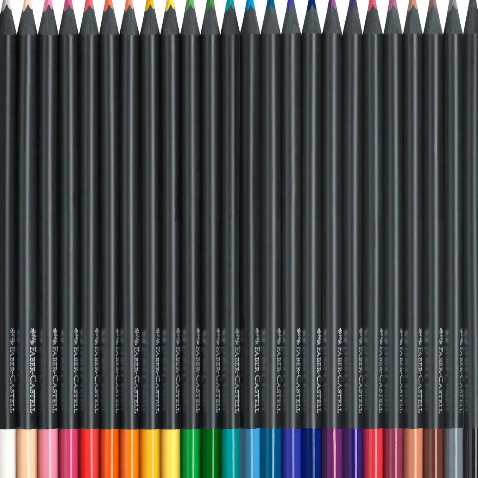 Outlet Faber Castell Lápis Cor Black Edition 24 unidades