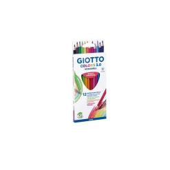 Giotto Lápis De Cor E Cera|Lápis Cor E Cera > Lápis Cor Colors 3.0 Aguarelavel 12 Unidades