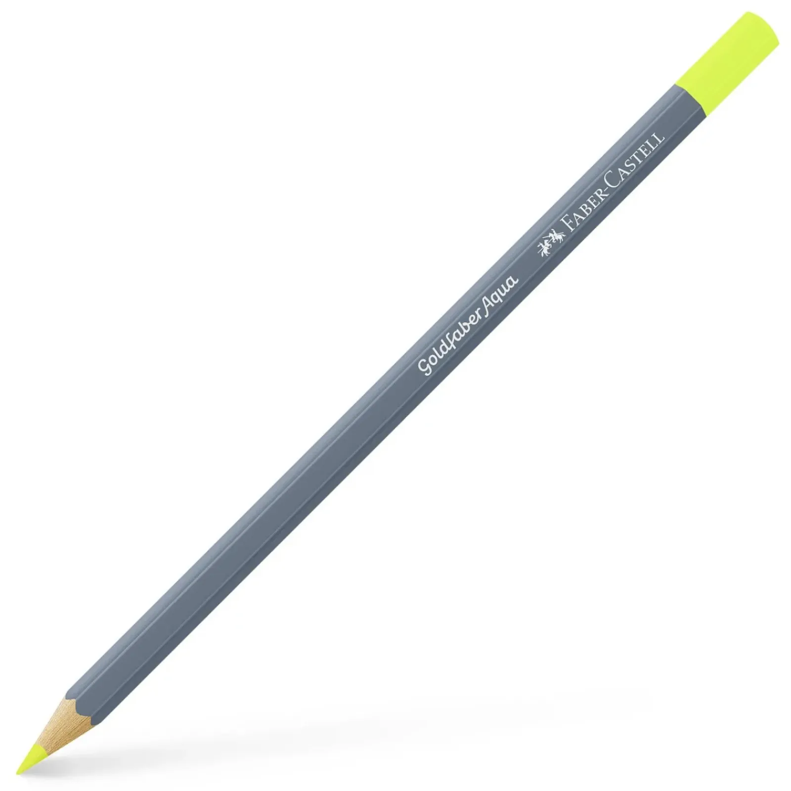 Faber Castell Lápis De Cor E Cera|Lápis Cor E Cera > Lápis Cor Goldfaber Aqua Amarelo Limão