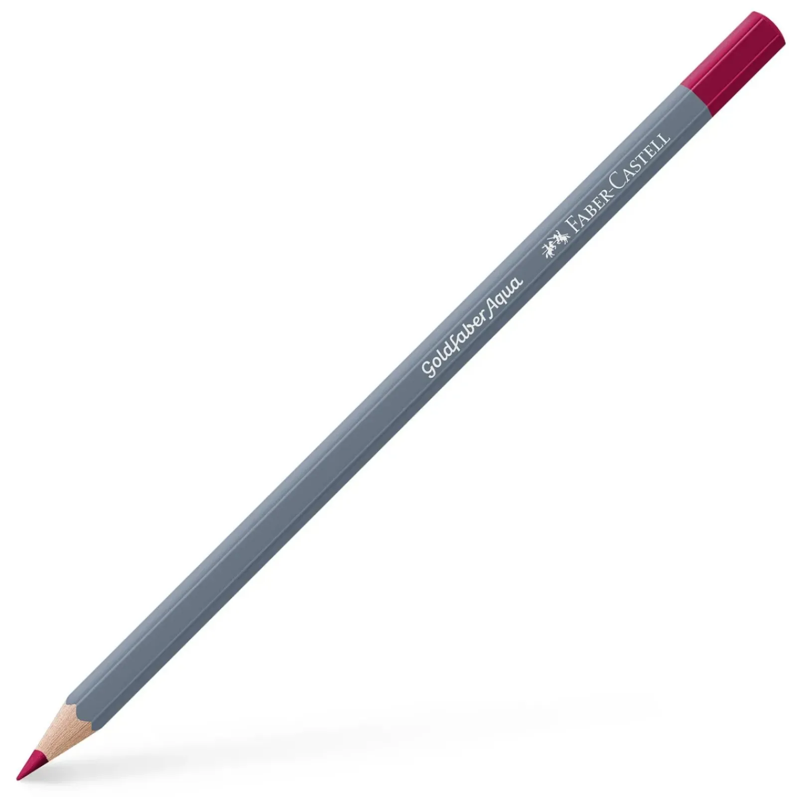 Faber Castell Lápis De Cor E Cera|Lápis Cor E Cera > Lápis Cor Goldfaber Aqua Vermelho Escurp