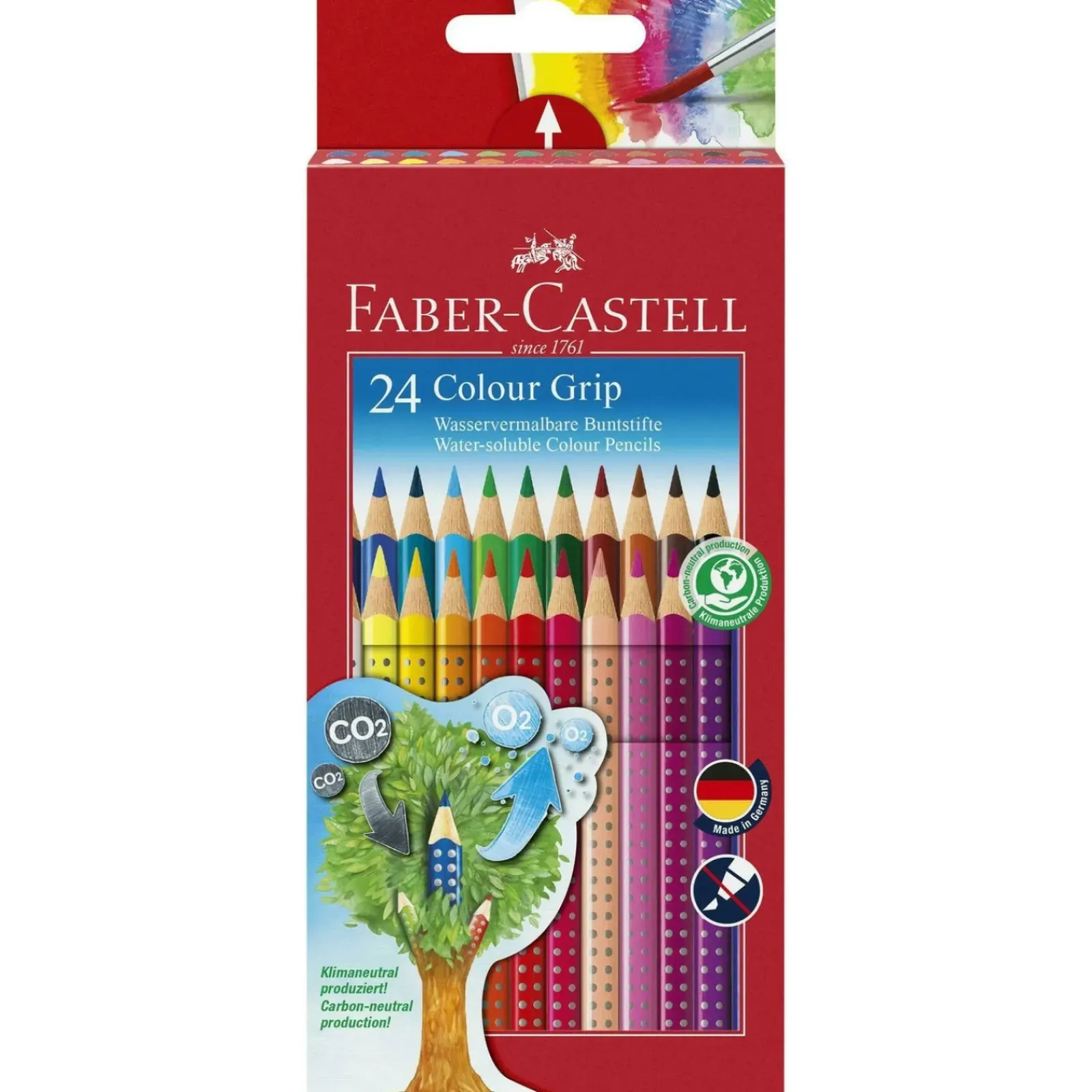 Sale Faber Castell Lápis Cor Grip 24 unidades