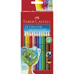 Clearance Faber Castell Lápis Cor Grip 12 unidades