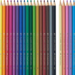 Faber Castell Lápis De Cor E Cera|Lápis Cor E Cera > Lápis Cor Hexagono Unicórnio 18 Unidades + 6 Unidades Oferta