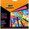Bic Lápis Cor Intensity Premium 24Unidades
