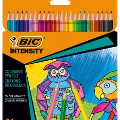 Bic Lápis De Cor E Cera|Lápis Cor E Cera > Lápis Cor Intensity Up 24 unidades