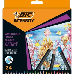 Clearance Bic Lápis Cor Intensity Watercolor 24 Unidades