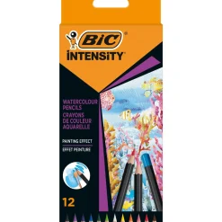 Bic Lápis De Cor E Cera|Lápis Cor E Cera > Lápis Cor Intensity WaterColoridoor 12Unidades