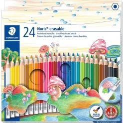 Outlet Staedtler Lápis Cor Noris Club Apagável 24 Unidades